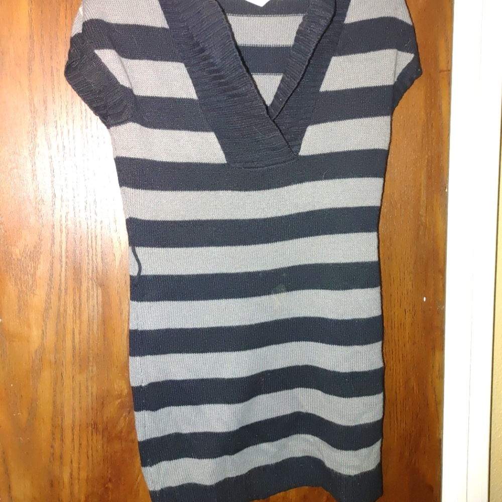 ʕ·ᴥ·ʔ Red Paint Sweater Dress Large